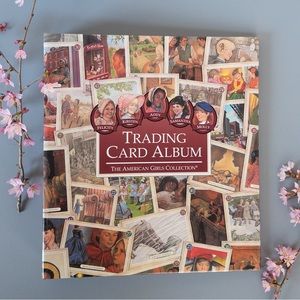 American Girl Doll Trading Card Book with cards!